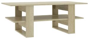 Coffee Table Sonoma Oak 110x55x42 cm Engineered Wood