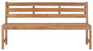 Garden Bench 170 cm Solid Teak Wood