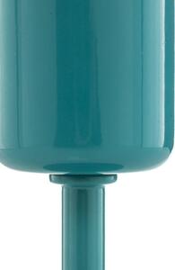 Colourful Oxford table lamp in turquoise