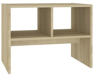 Side Table Sonoma Oak 60x40x45 cm Engineered Wood