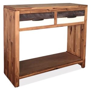 Console Table Solid Acacia Wood 86x30x75 cm