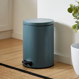 20L Steel Pedal Bin Teal (Blue)