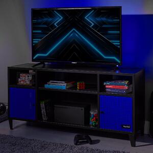 X Rocker Mesh Tek Media TV Unit for TVs up to 50" Blue