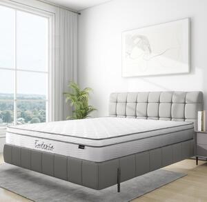 Elgin Fabric 3ft Pocket Spring Mattress - White