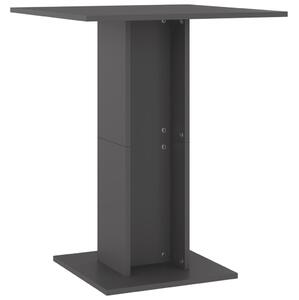 Bistro Table Grey 60x60x75 cm Engineered Wood