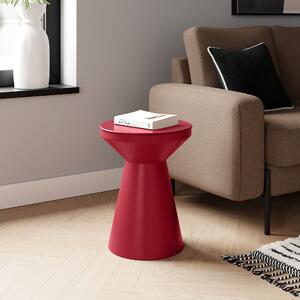 Hari Metal Side Table Rhubarb