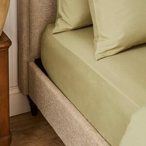 Super Soft Microfibre Plain Fitted Sheet