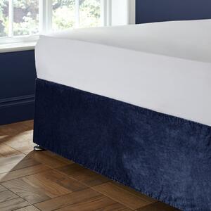 Catherine Lansfield Kingsley Matte Velvet Divan Base Bed Wrap