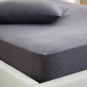 Elements Cotton Jersey Plain Fitted Sheet