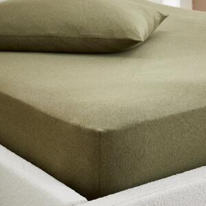 Elements Cotton Jersey Plain Fitted Sheet