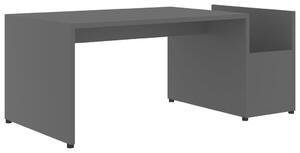 Coffee Table Grey 90x45x35 cm Engineered Wood