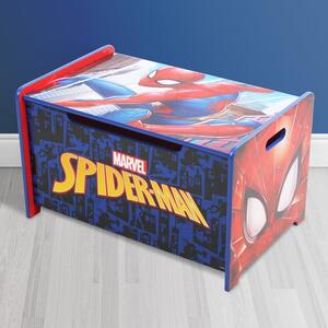 Spiderman Deluxe Wooden Toy Box and Bench