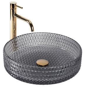 Countertop washbasin Rea Cristal Grey 39