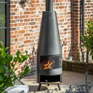 Hetton Chiminea with Pizza Slot