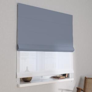 Voile and fabric roman blind (DUO II)