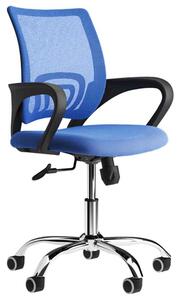 Tenby Mesh Fabric Back Home And Office Chair - Blue