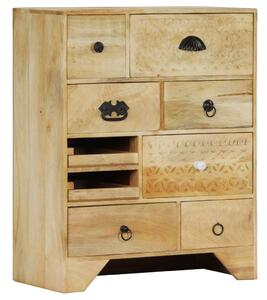 Chest of Drawers 60x30x75 cm Solid Mango Wood