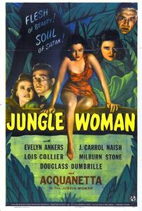 Art Print Jungle Woman Poster