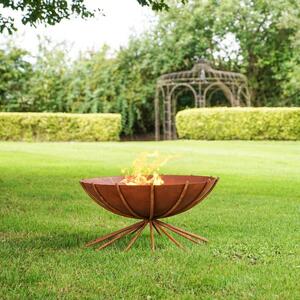 Ivyline Outdoor Metal Dakota Fire Pit