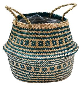 Seagrass Tribal Lined Basket