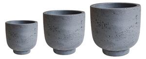 Ivyline Set of 3 Seattle Plant Pots