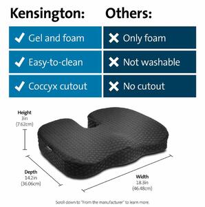 Footrest Kensington K55807WW Black