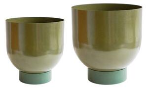 Set of 2 Austin Dual Metal Plant Pots