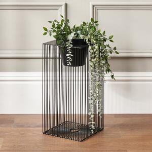 Rectangular Metal Wire Plant Stand