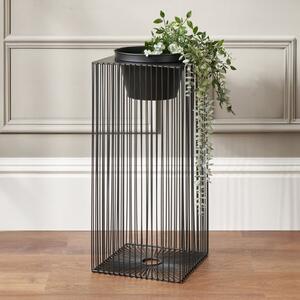 Rectangular Metal Wire Plant Stand