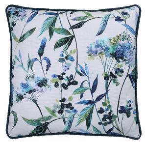 Linda Barker Yarrows 50cm x 50cm Filled Cushion Midnight Silver