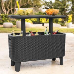 Bevy Bar Ice Bucket Table