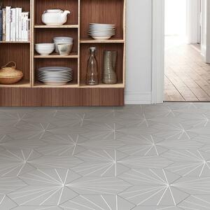 Vers Hexagon Self Adhesive Floor Tiles