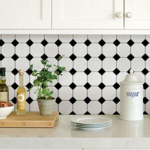 InHome Monochrome Self Adhesive Backsplash Tiles