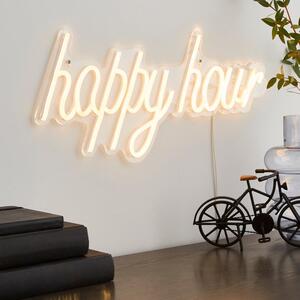 Happy Hour Neon Sign