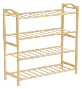 Shoe Rack DKD Home Decor Natural Bamboo 67 x 26 x 68 cm