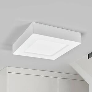 Marlo LED ceiling lamp white 4000K angular 18.1 cm