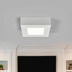 Marlo LED ceiling lamp white 4000K angular 12.8 cm