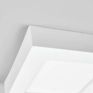 Marlo LED ceiling lamp white 4000K angular 18.1 cm