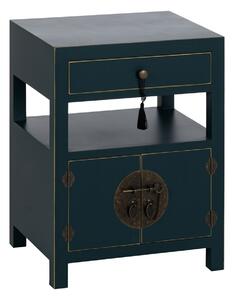 Nightstand ORIENTE Blue MDF Wood 50 x 40 x 66 cm