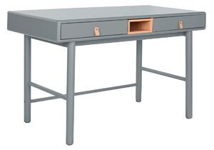 Desk Home ESPRIT Blue Grey MDF Wood 120 x 60 x 75 cm