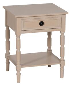 Nightstand White 48 x 40 x 61 cm