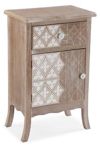 Nightstand Versa Lyra Paolownia wood MDF Wood 30 x 70 x 45 cm