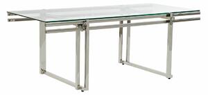 Centre Table DKD Home Decor Crystal Stainless steel (120 x 60 x 45 cm)