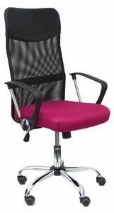 Office Chair Gontar Foröl 933CRRP Black Maroon