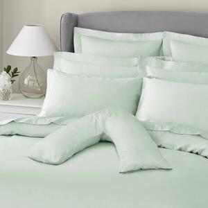 Dorma Smooth & Soft 300 Thread Count Cotton Sateen V-Shaped Pillowcase