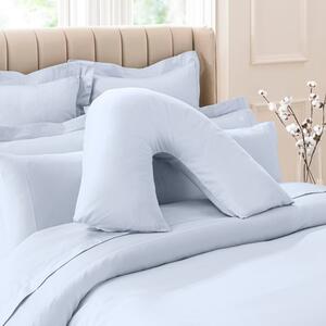 Dorma Smooth & Soft 300 Thread Count Cotton Sateen V-Shaped Pillowcase