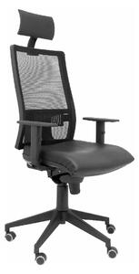 Office Chair with Headrest Horna P&C Black