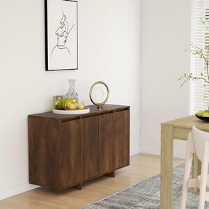 Sideboard Brown Oak 120x41x75 cm Engineered Wood