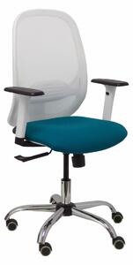 Office Chair Cilanco P&C 354CRRP White Green Green/Blue