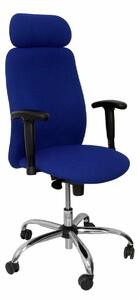 Office Chair with Headrest Fuente P&C BALI229 Blue